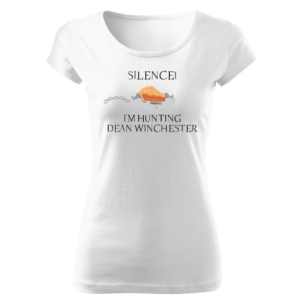 Hunting Dean Winchester black T-shirt