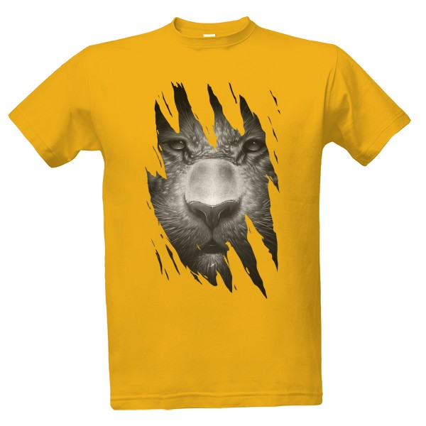 Tričko s potiskem Tiger - Pánské