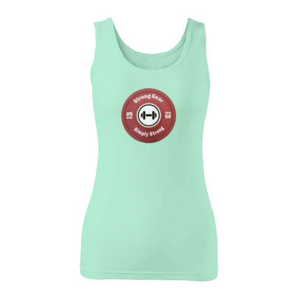 Tílko do fitka stronggear světle modré