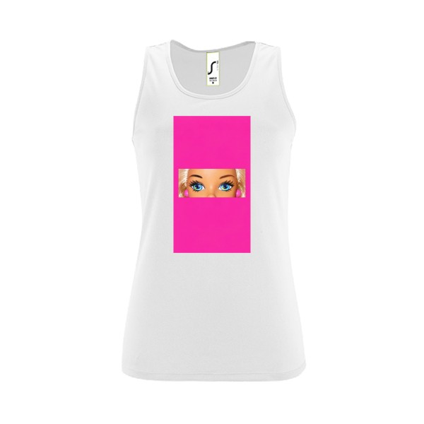 Ladies' functional tank top Tílko Pink Doll