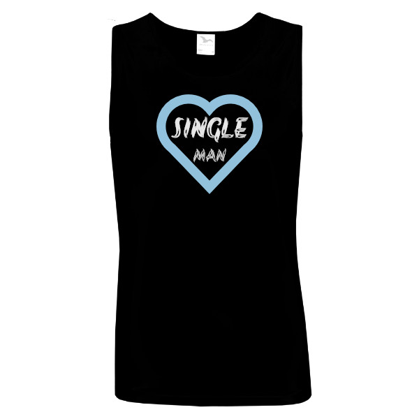 Tričko s potiskem SINGLE MAN