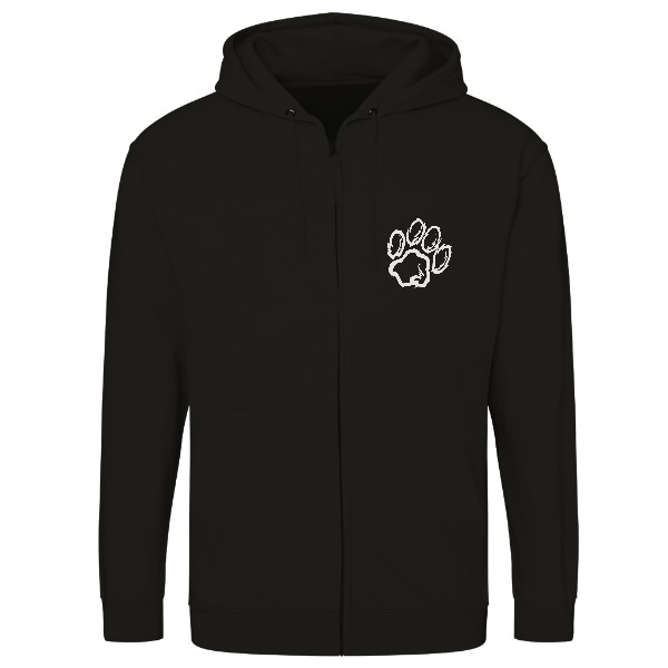 Mikina na zip unisex s potlačou Nový produkt