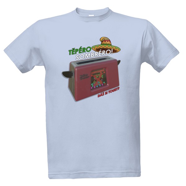 Tričko s potiskem RED DWARF: Toaster