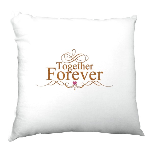 Satin Pillow Together forever