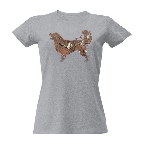 Tričko s potiskem Toller a kačeny v letu - dámské