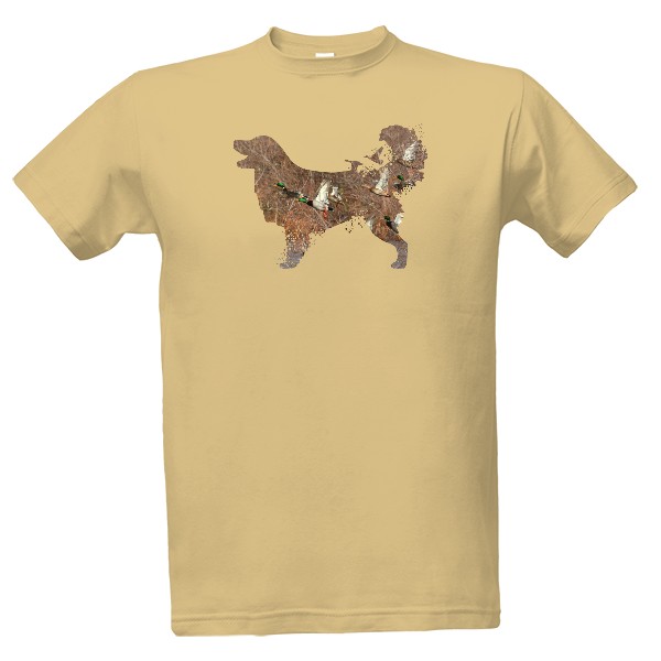 Tričko s potiskem Toller a kačeny v letu