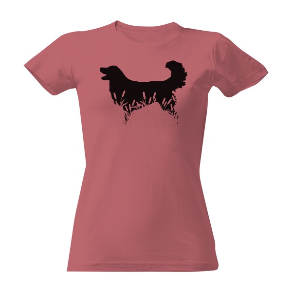 Tričko s potiskem Toller a rákosí - dámské