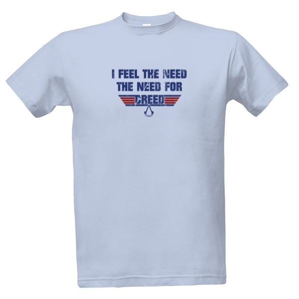 Tričko s potiskem Top Gun Creed