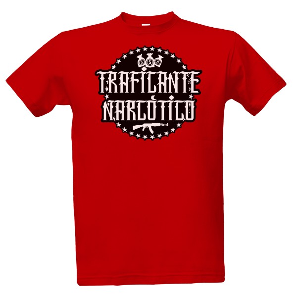 Tričko s potiskem Traficante Narcitico BW Classic Ramirez hip hop