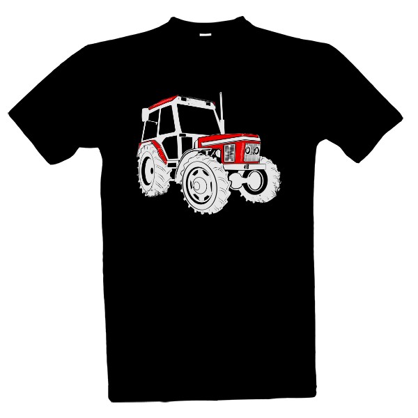 Tričko s potiskem Traktor 7245