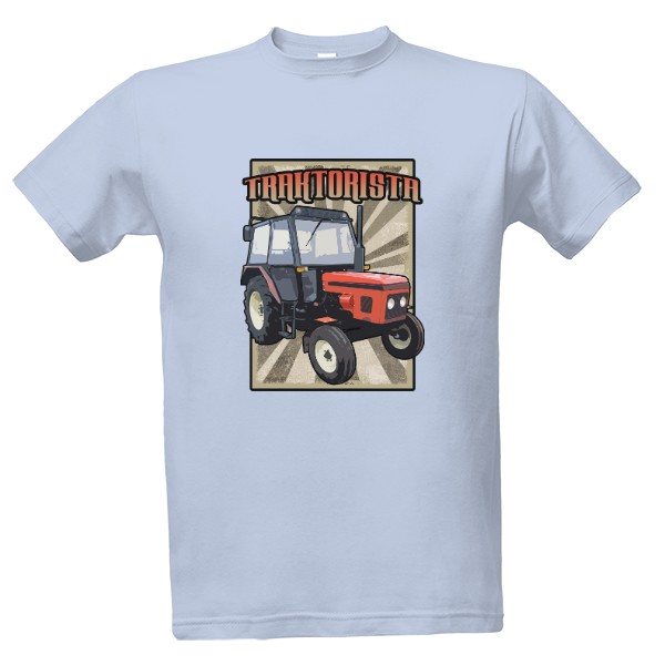 Tričko s potiskem Traktorista