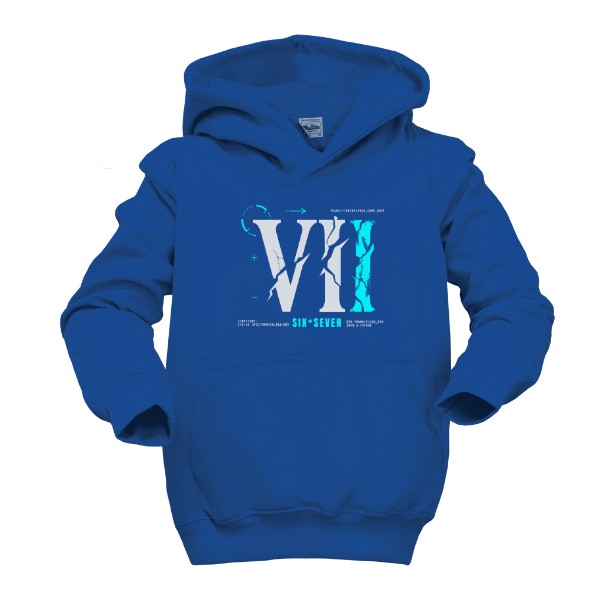 Kids' hoodie 6 7 Trend – VI-VII Cyber Streetwear - Kopie - Kopie