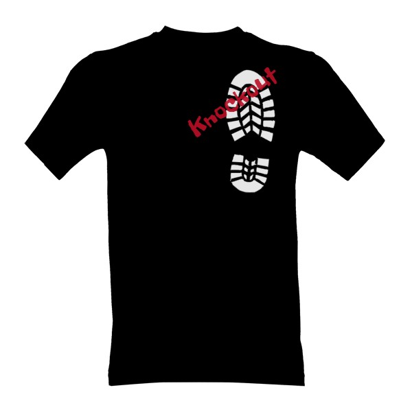 Tričko s potiskem Tričko knockout