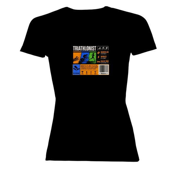 Ladies' functional T-shirt Triatlonista