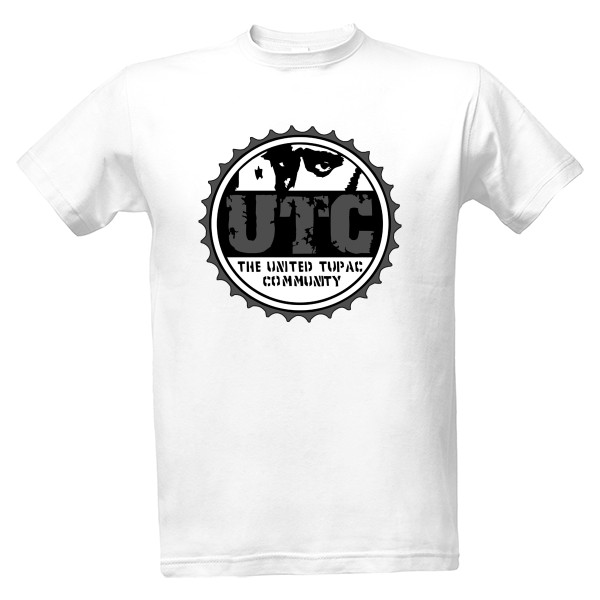 Tričko s potlačou United Tupac community style 2