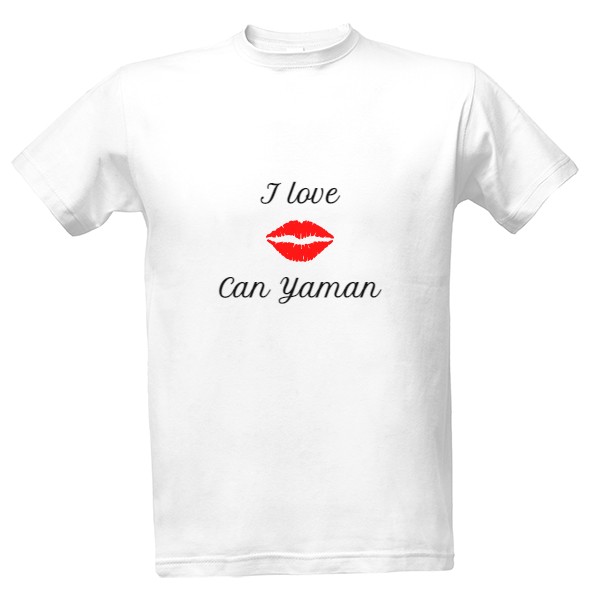 Tričko s potiskem Tričko Can Yaman