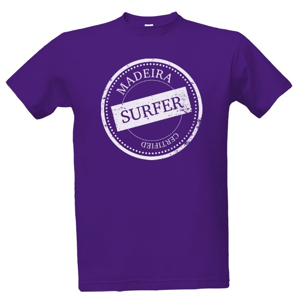 Tričko s potiskem Tričko Certified MADEIRA Surfer