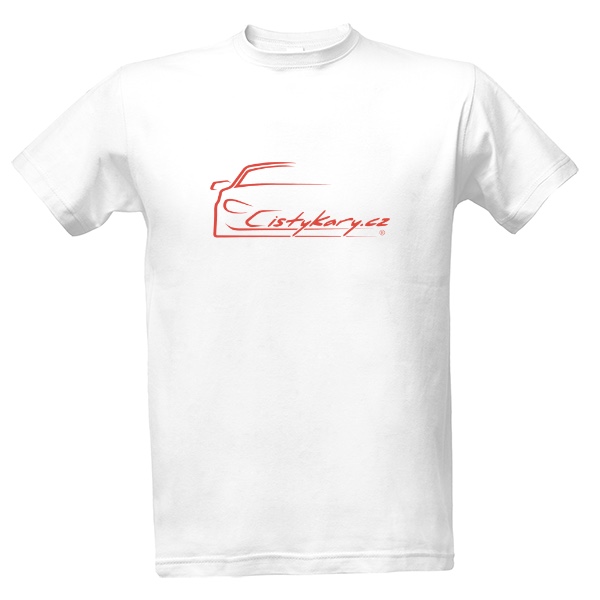 Tričko s potiskem Tričko Čistý káry originals - bílé