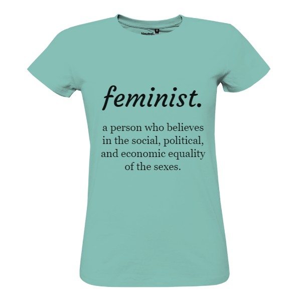 Tričko s potiskem Feminist.