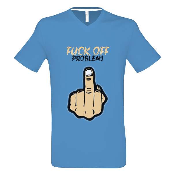 Tričko s potiskem Tričko Fuck Off