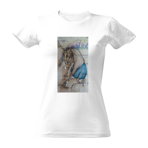 Tričko s potiskem Tričko Jednorožec s Mumínkem