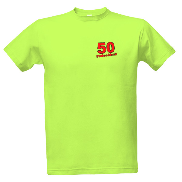Tričko s potiskem Padesátník