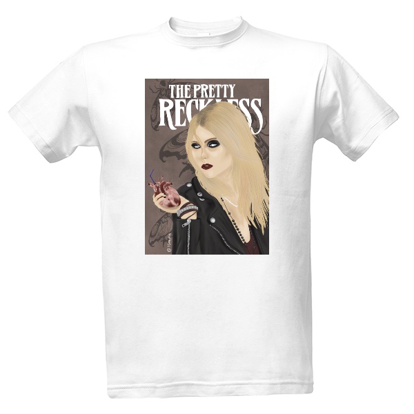 Tričko s potiskem The Pretty Reckless