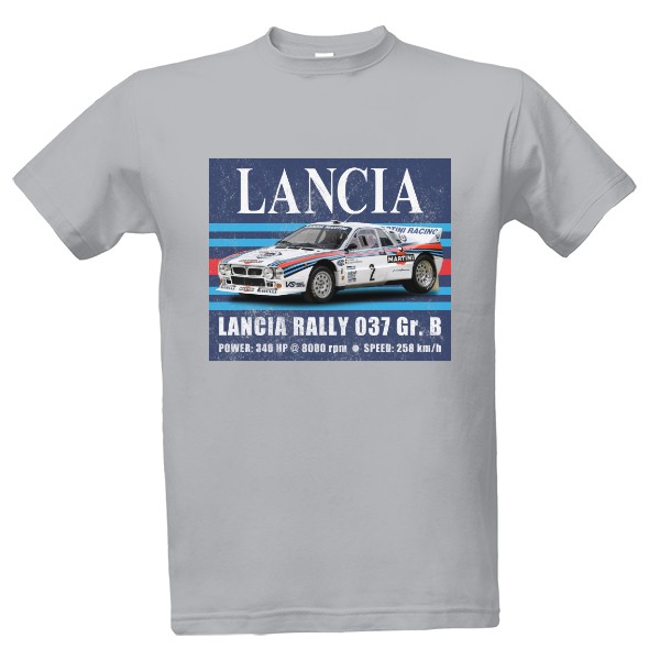 Tričko s potiskem Lancia 037 Rally sk.B