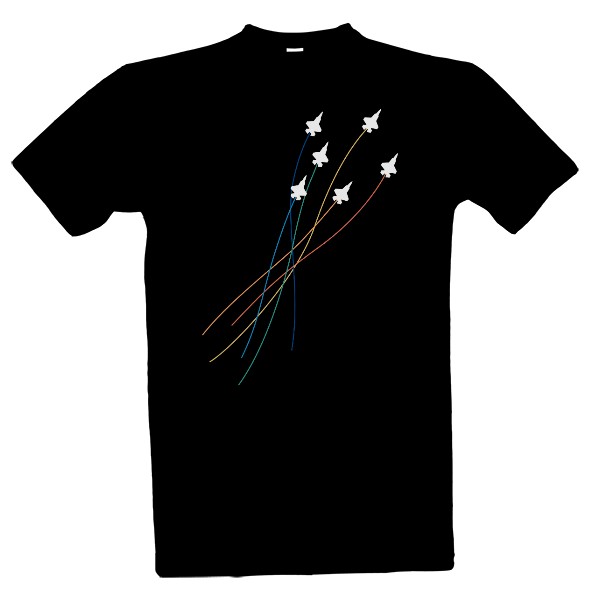 Tričko s potlačou Tričko lietadlo stíhačky