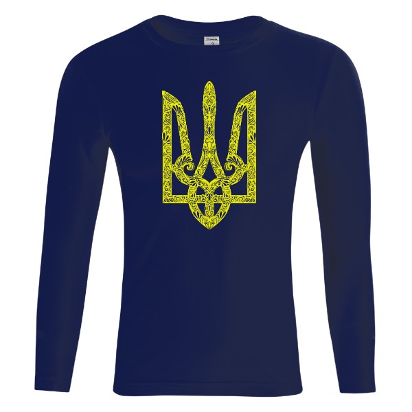 Tričko Long s motivem ukrajinského státního znaku
