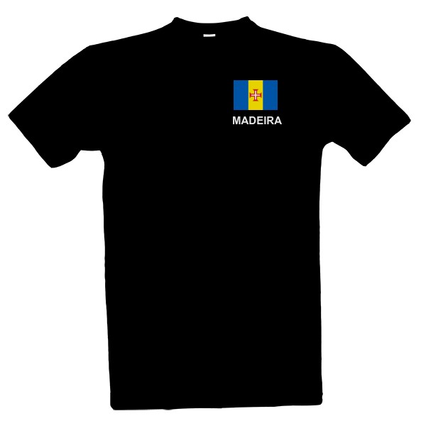 Tričko MADEIRA s malou vlajkou