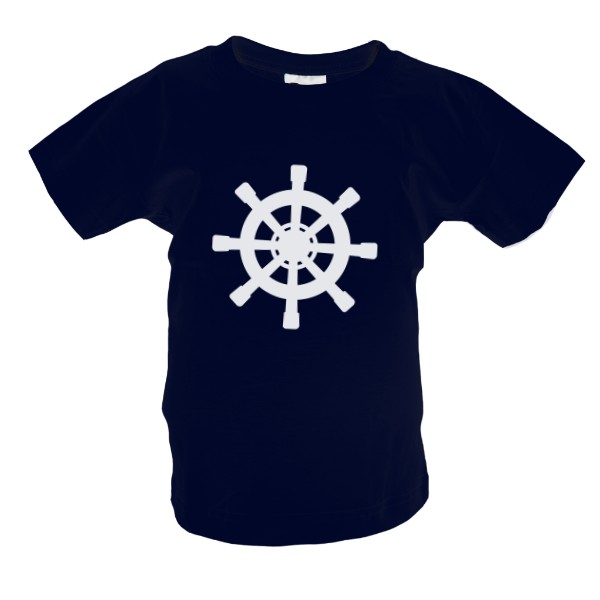 Tričko s potiskem Tričko malý vodák s kormidlem