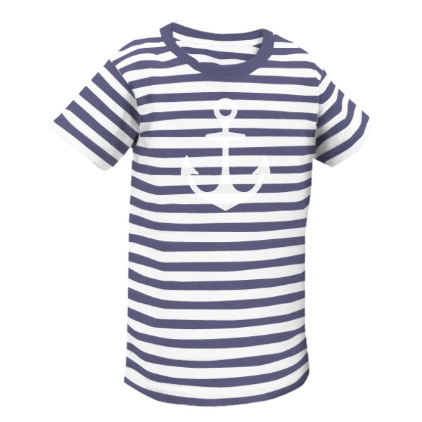 Tričko s potiskem Tričko malý vodák s kotvou