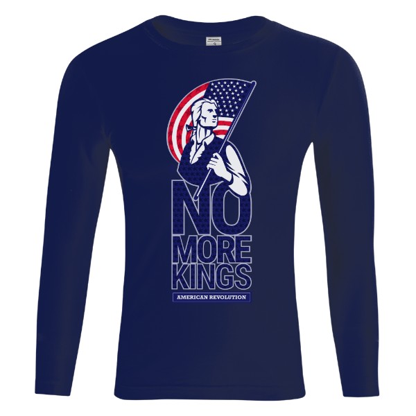 Tričko Long USA No More Kings 
