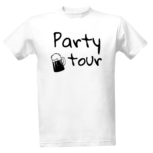 Tričko s potiskem Tričko party tour