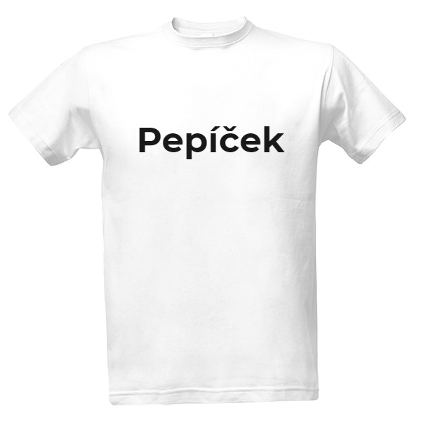 Tričko s potiskem Pepíček
