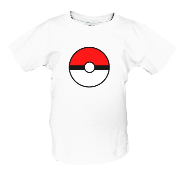 Tričko s potiskem Tričko Pokémon Go - Pokeball
