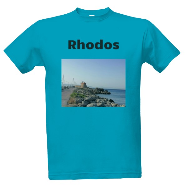 Tričko s potiskem Tričko Rhodos