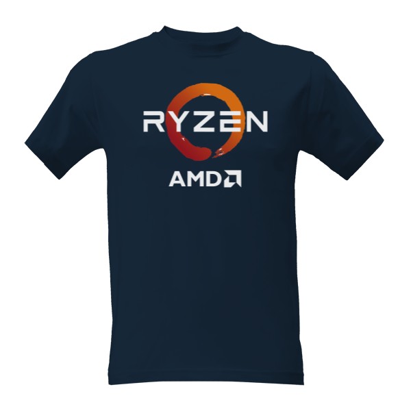 Tričko s potiskem Tričko Ryzen CPU