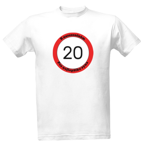 Tričko s potiskem- Pro nejlepšího tátu k narozeninám T-shirt