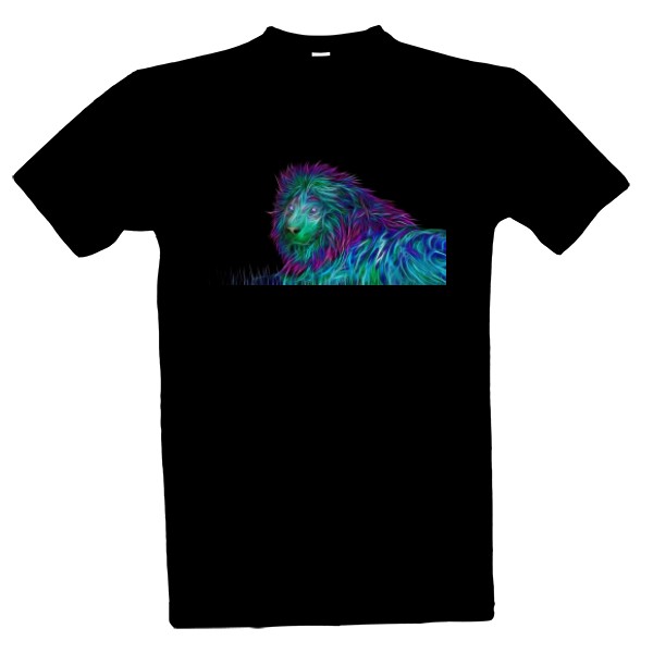 Tričko s potiskem tričko se lvem