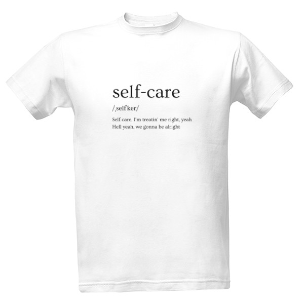 Tričko Selfcare Mac Miller