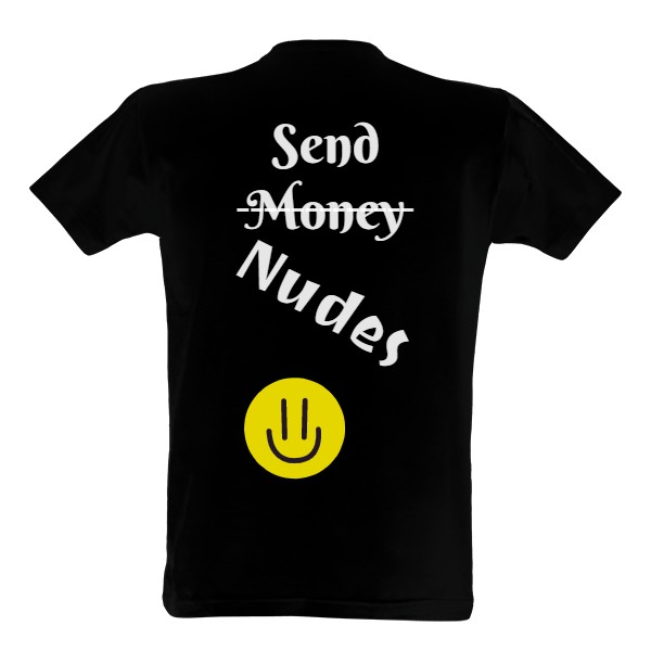 Tričko s potiskem Tričko Send Nudes