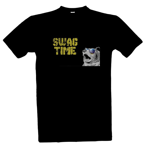 Tričko s potiskem tričko swag time