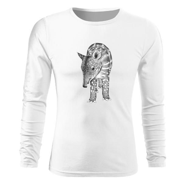 Tričko Tapírek pánské bílé