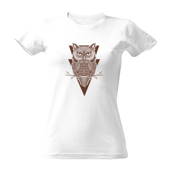 Tričko s potlačou Tričko vzor sova