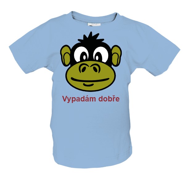 Tričko s potiskem Opičák