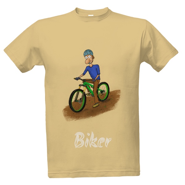 Tričko s potiskem Triko Biker