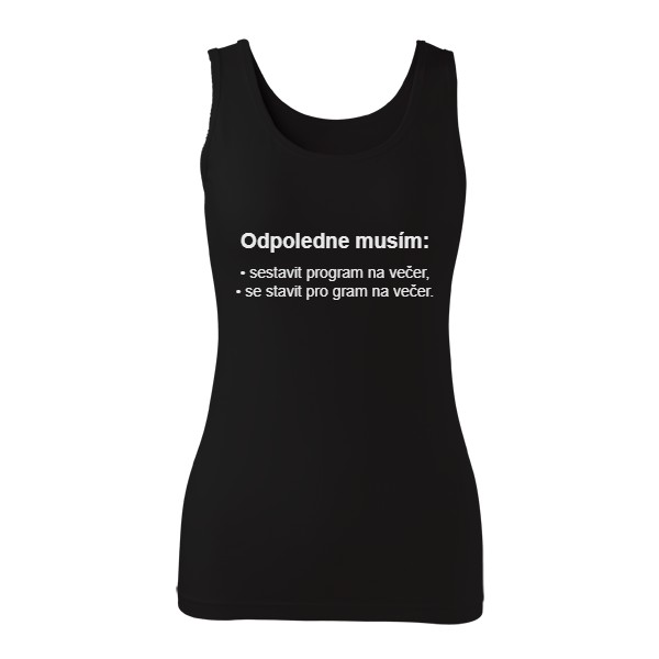 Tričko s potiskem Program a pro gram (dámské triko)