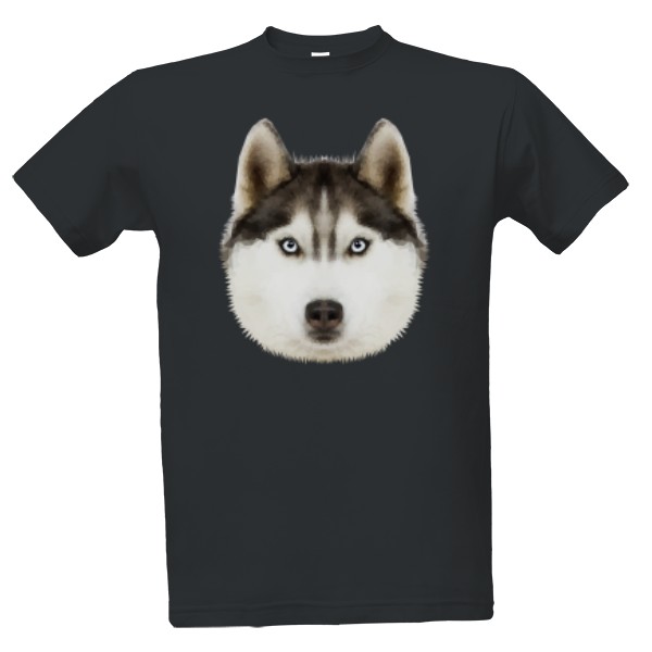 Tričko s potlačou Triko Hlava Huskyho 